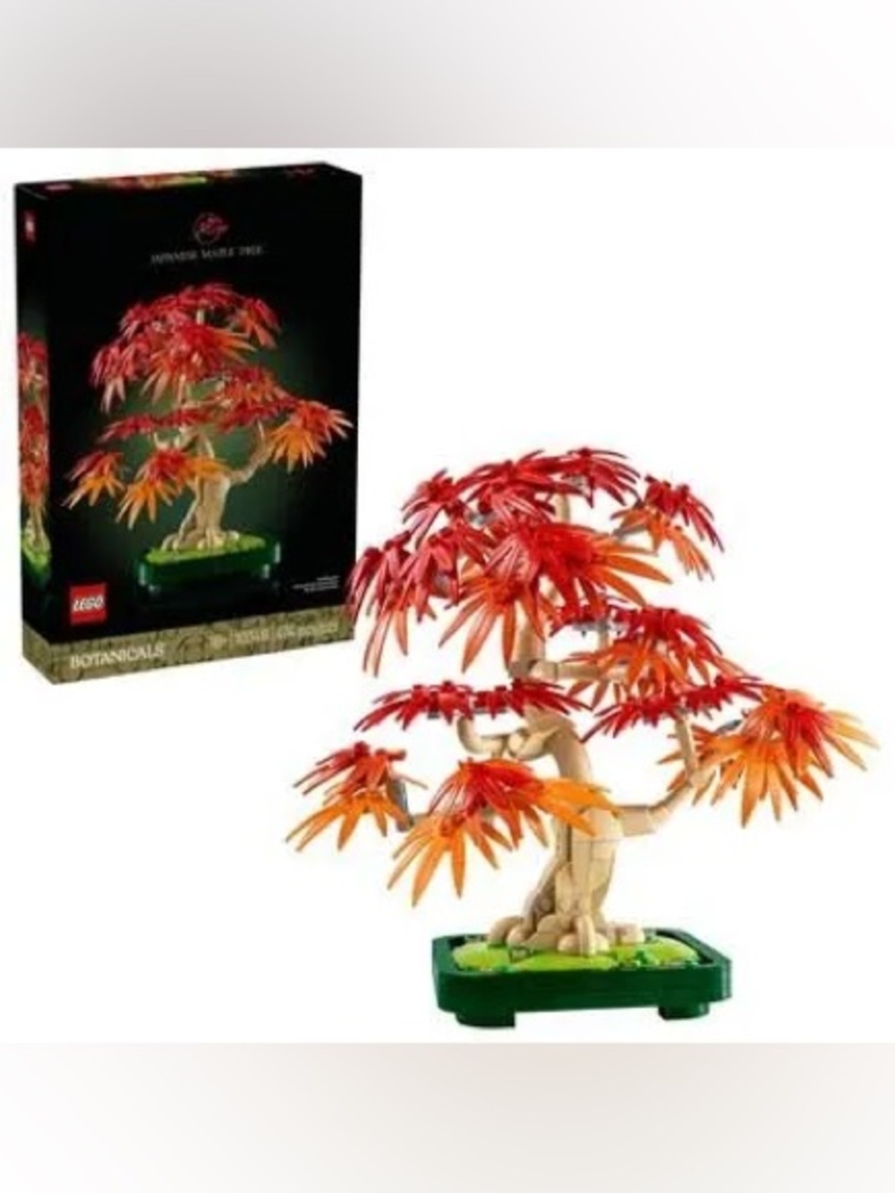 NWT lego botanicals collection japanese red maple bonsai tree building kit